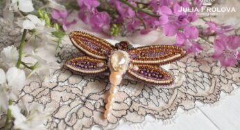 Russian Artist Makes Waves With Her Beaded Insect Jewelry