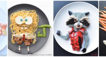 This Mother Turns Healthy Food Items Into Amazing Edible Cartoons Loved By Toddlers