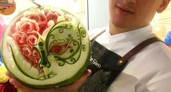 This Amazing Fruit And Vegetable Carver Takes His Unique Art To The Next Level