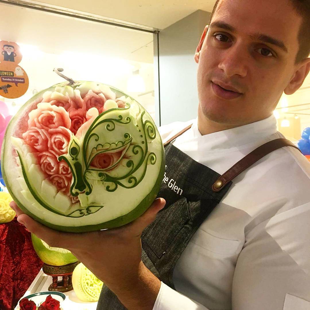 This Amazing Fruit And Vegetable Carver Takes His Unique Art To The Next Level