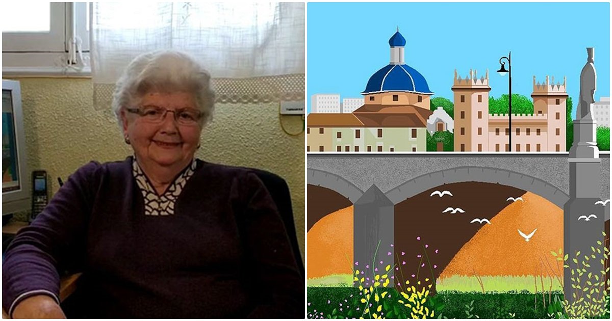 87-Year-Old Grandma Astounds Her Online Followers With Her Amazing Microsoft Paint Art