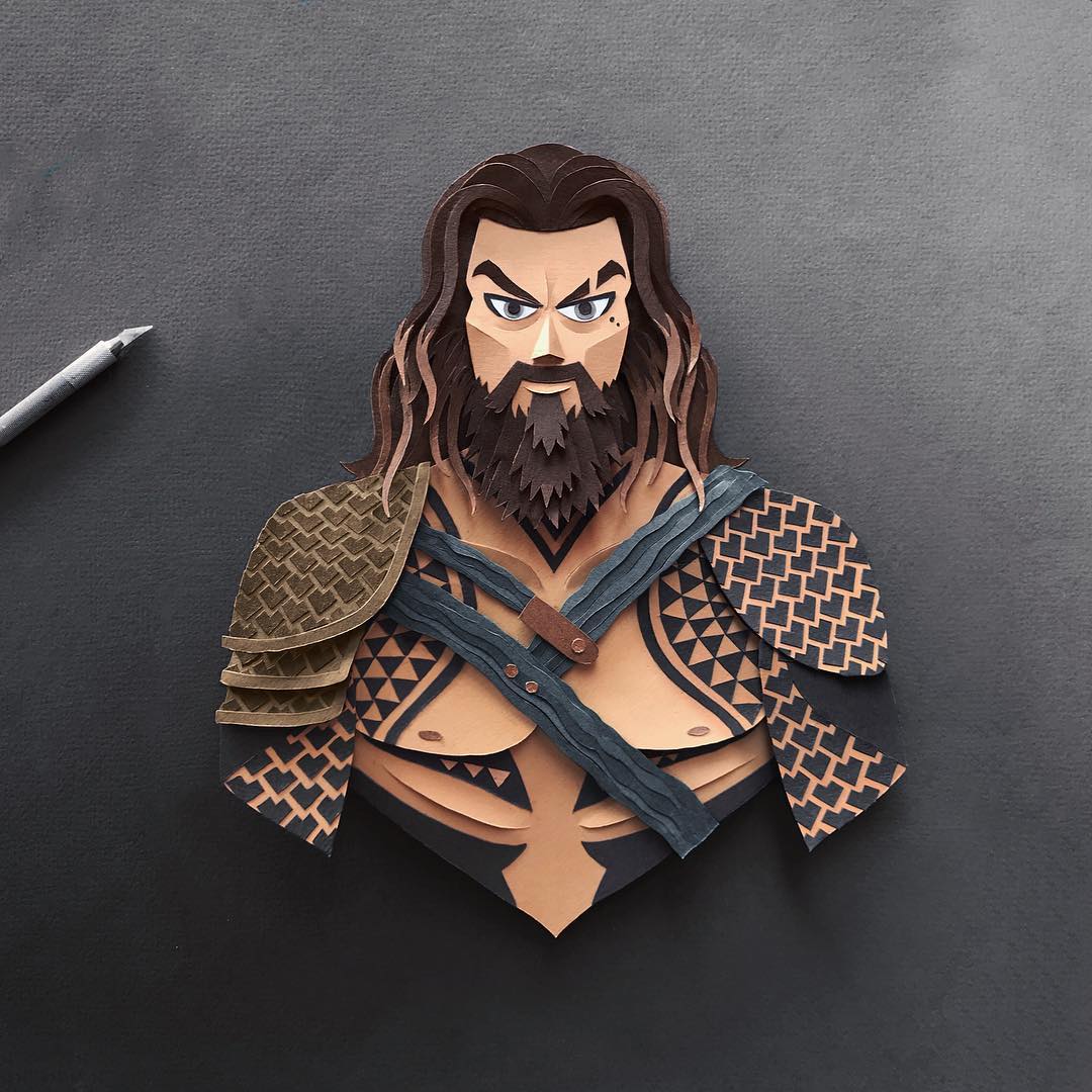 Papercut Creations Of Famous Characters Makes Gregorio An Internet Sensation