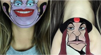 This Amazing Woman Creates Cartoon Characters On Her Lips Through Make-Up, Calls It Lip Art