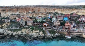 An Abandoned Film Set Created For Popeye Movie In Malta Turned Into A Theme Park By Locals