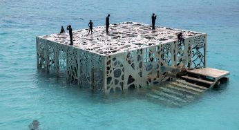 Beautiful Semi-Submerged Sculptural Installation Aims At Global Environmental Awareness