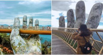 Vietnam’s Golden Bridge On The Ba Na Hills Is Attracting International Tourists In Droves