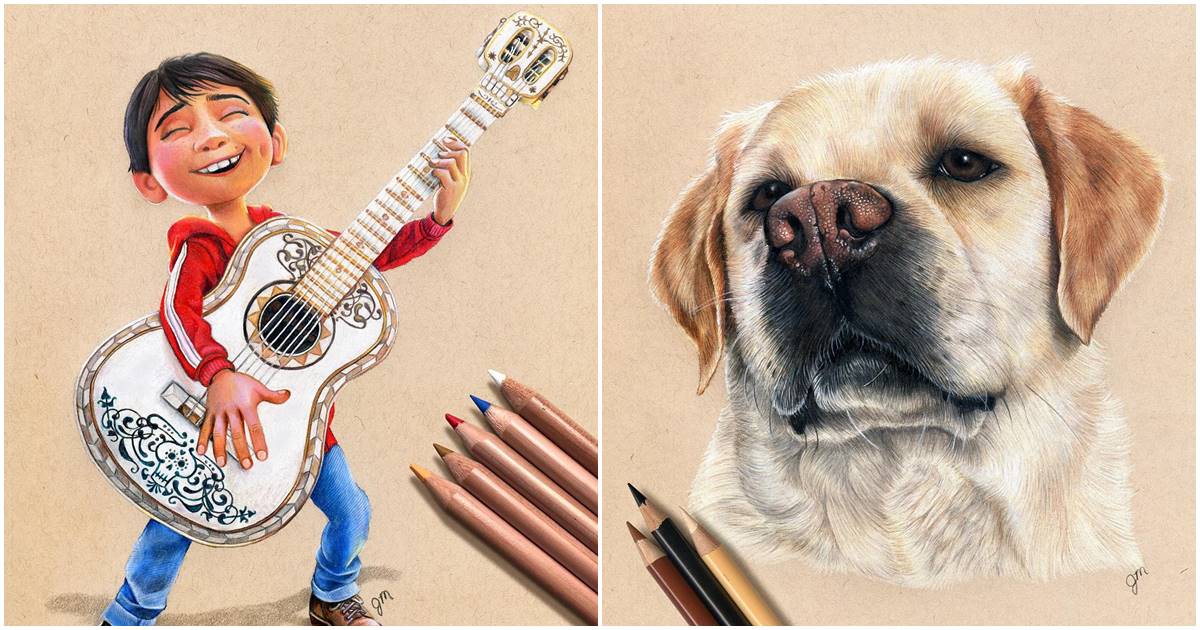 Exceptionally Real-Life Illustrations Of This Gifted Artist Sets Her Apart From The Rest