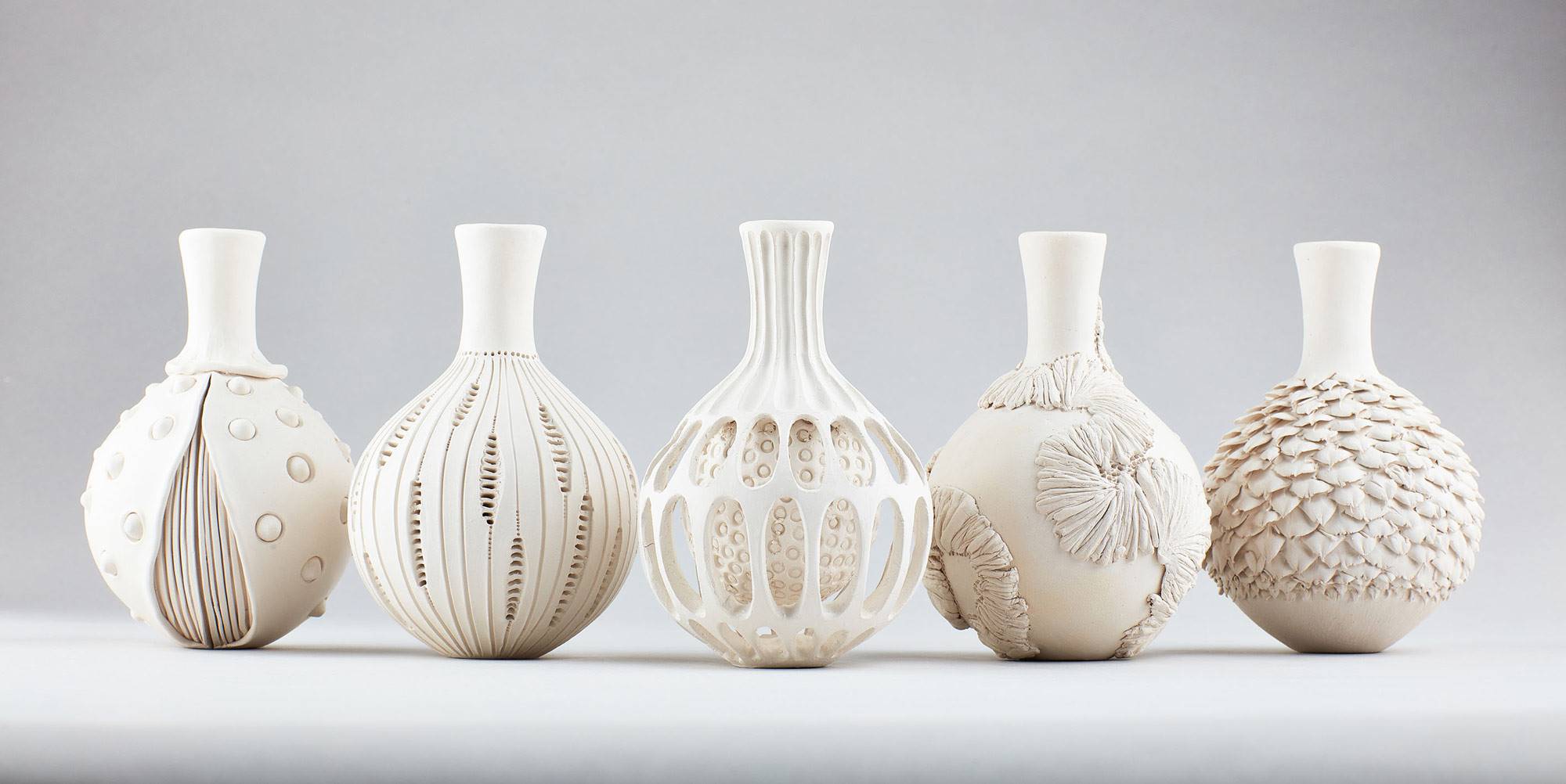 Ceramist Takes Up The Challenge Of Creating 100 Unique Clay Bottles In 100 Days