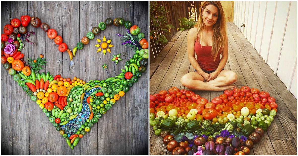 Incredible Harvest Art Has Put The Spotlight On This Organic Gardener