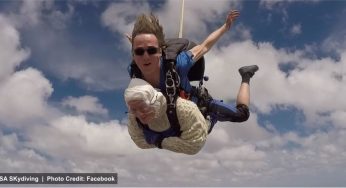 Great Grandma Enters Guinness Book Of World Records As The Oldest Skydiver At 102