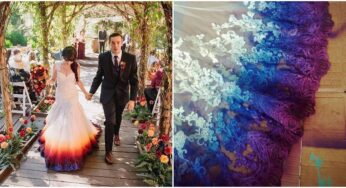 This Artist Offers Unique Wedding Dresses Dyed In Vibrant Colors