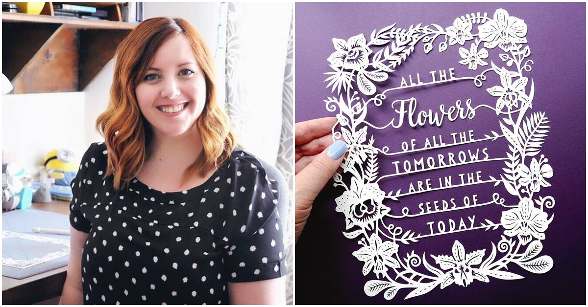 She Turns Her Paper Cutting Skills Into Incredible Works Of Art