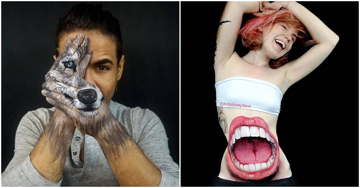 The Unusual Art Of This Body Artist Is Both Delightful And Grotesque