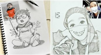 Indonesian Artist Who Sketches Photographs With Incredible Accuracy Is Wowing The Internet