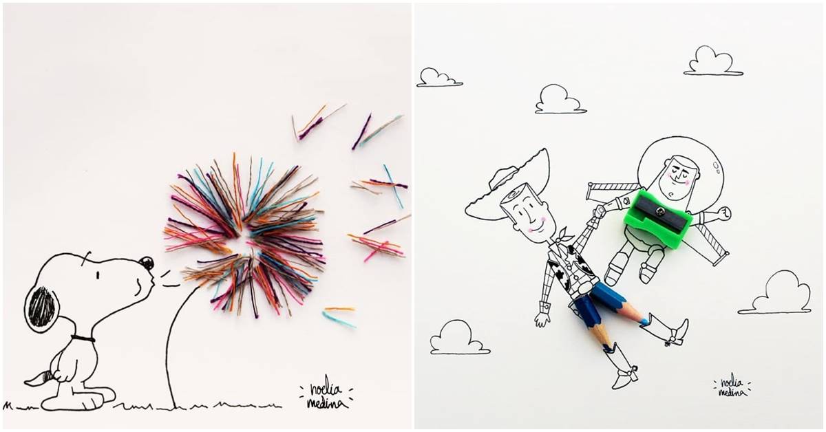 Visual Artist Uses Everyday Objects To Create Incredible Works Of Art