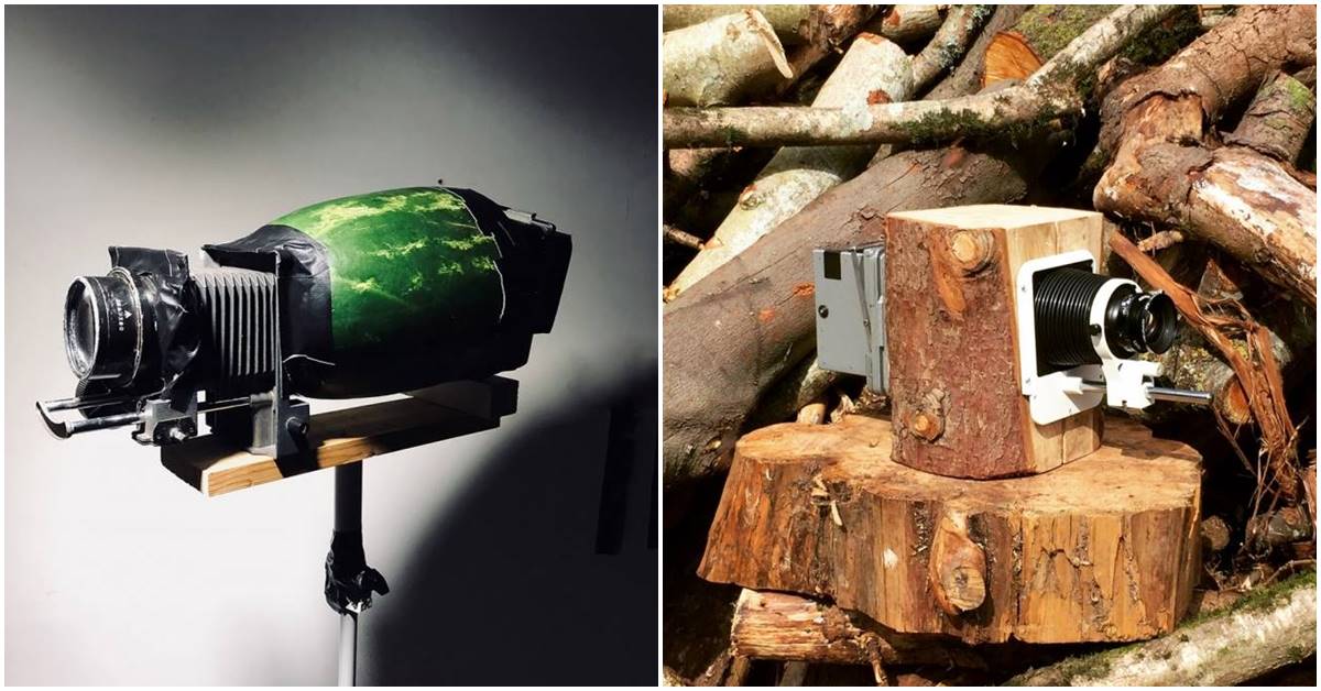 This Photographer Is Crazy About Making Mind Blowing Cameras Out Of Materials You Just Can’t Imagine