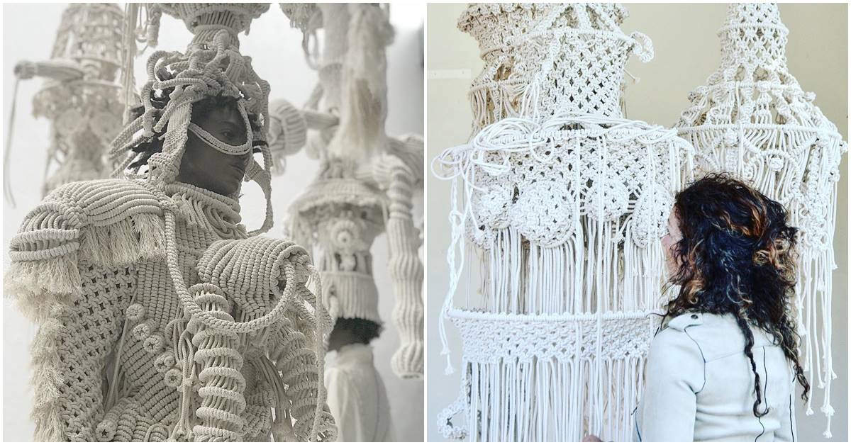 Wearable Macramé Creations Of This Dutch Sculptor Are Really Amazing