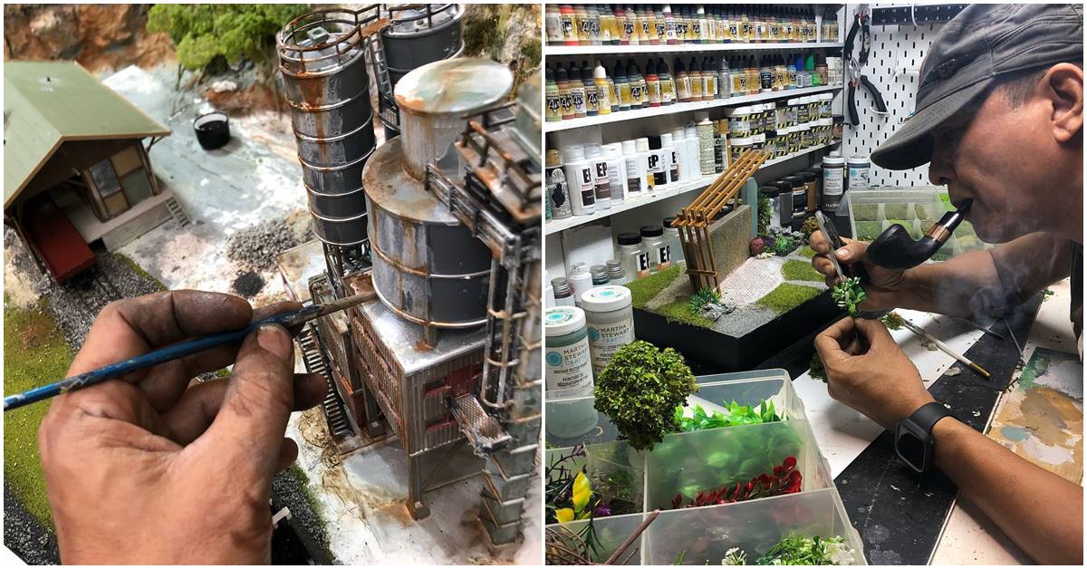 Artist Recreates Realistic Miniature Dioramas From His Customers’ Childhood Memories