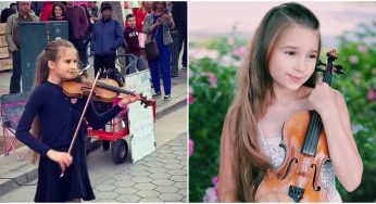 Enchanting Violin Played On Sidewalks By This Nine-Year-Old Is Enthralling People