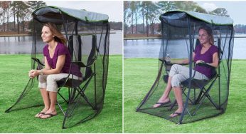 This Anti-Bug Canopy Chair Is Your Mate For All Seasons