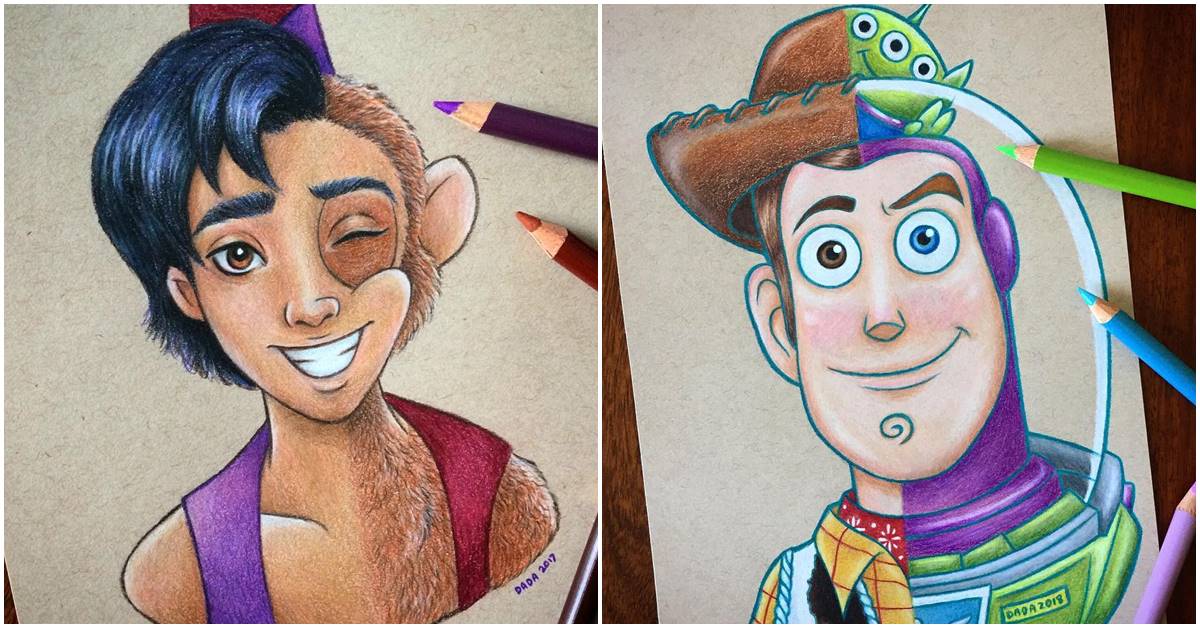 The Amazing ‘Mash-Up’ Characters Of This Artist Are A Joy To Behold