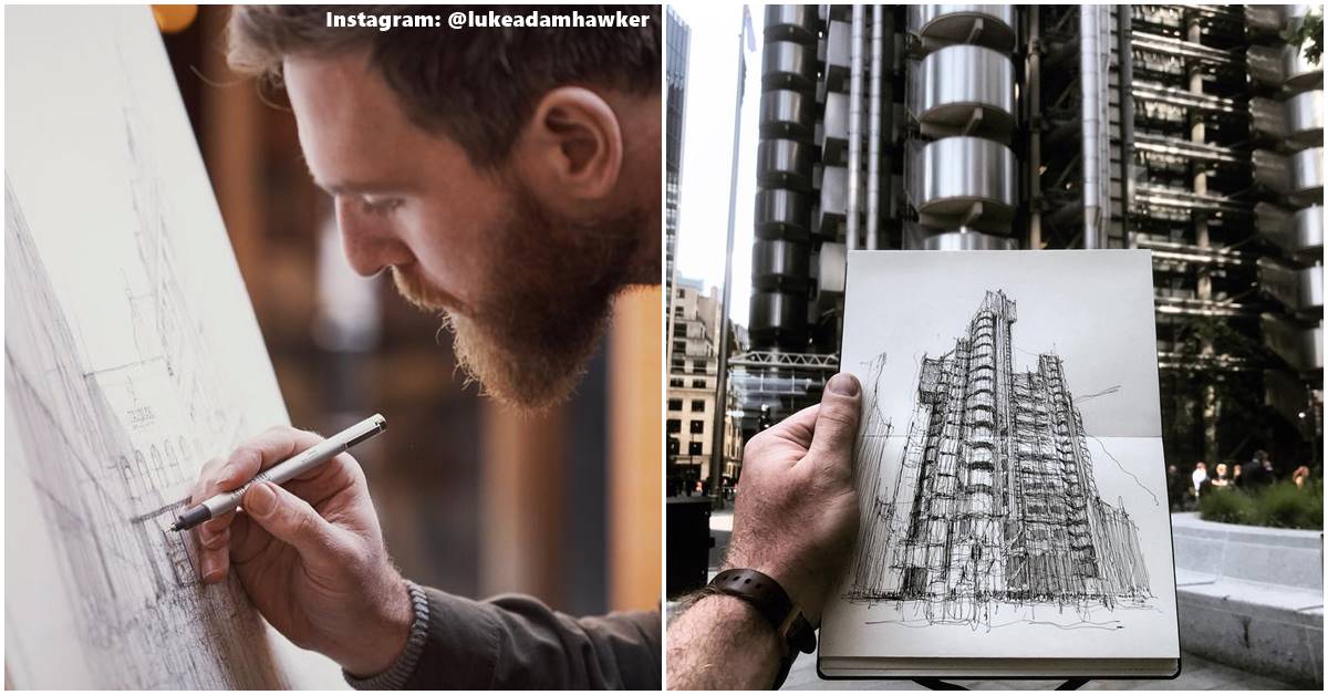 This Artist Captures The Architectural Beauty Of London In Pen And Ink