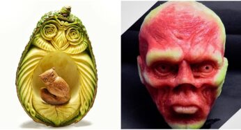 The Amazing Fruit And Vegetable Sculptures Of This Master Sculptor Are A Treat To Watch