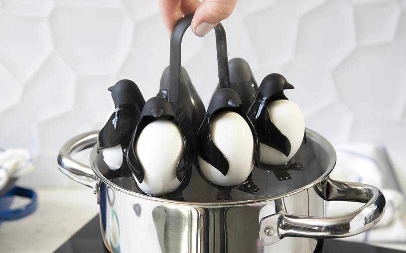 The Stylish Penguin Egg Cooker Makes Amazingly Perfect Boiled Eggs