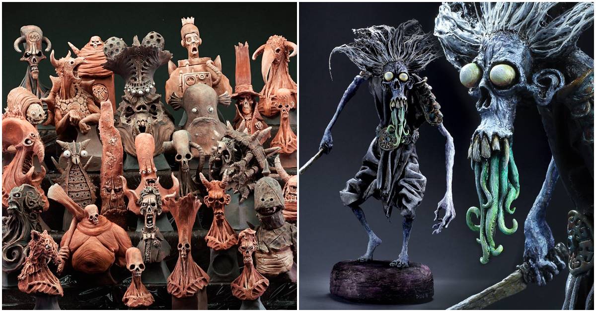 Grotesque And Bizarre Sculptures Of Dug Stanat Both Scare And Fascinate