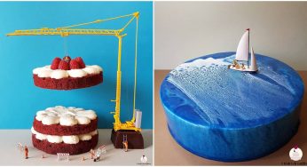 Italian Pastry Chef’s Food Artistry Creates Miniature Worlds Out Of Cakes And Pastries