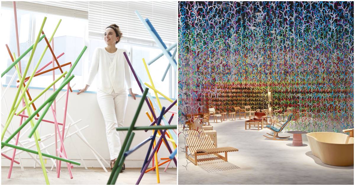 Emmanuella Moureaux’s Vibrant Colors Infuse Emotions In Her Fascinating Installations