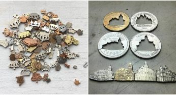 Incredible Precision And Artistry Of Hand-Filed Coins Creates Amazing Artworks