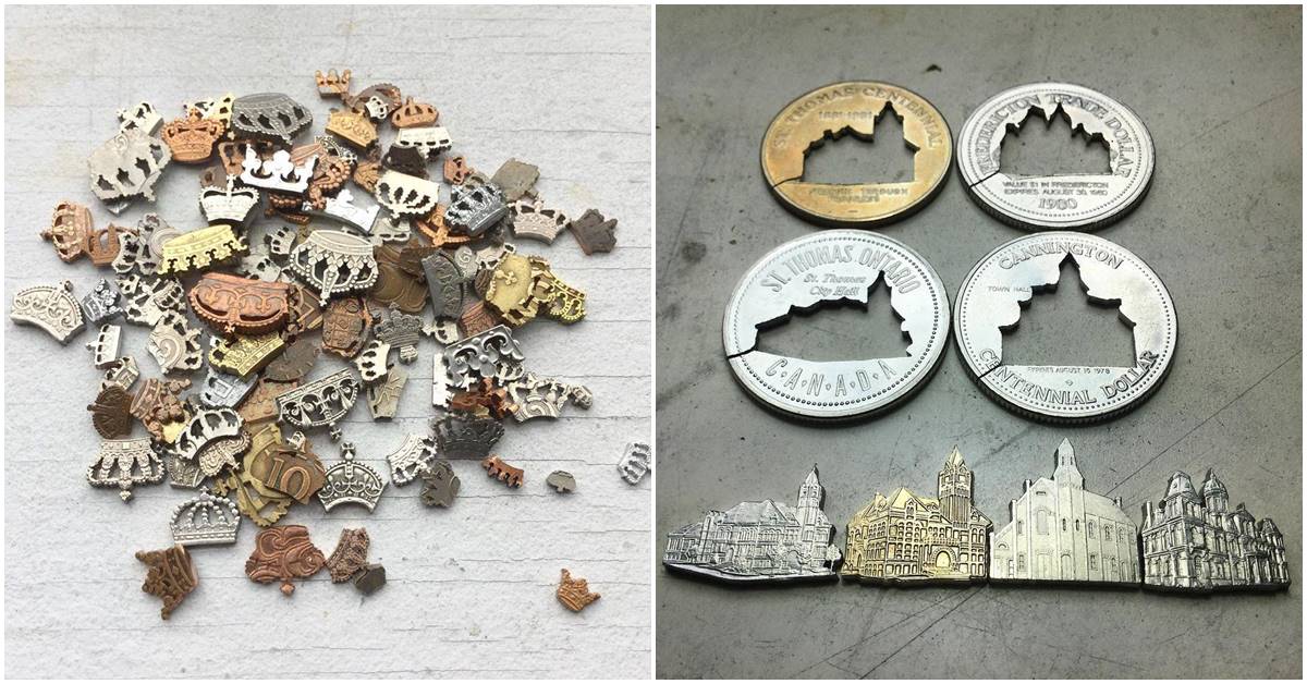 Incredible Precision And Artistry Of Hand-Filed Coins Creates Amazing Artworks