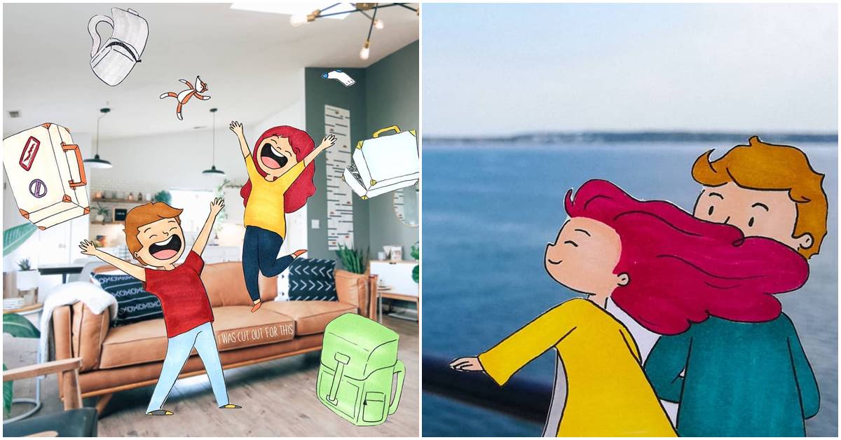 Fun Cutouts In “Travel Photographs” By Ana Stretcu Makes Them Oh-So-Adorable