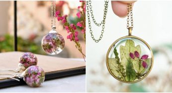 These Beautiful Resin Jewelry are Inspired from Nature and they are both Unique and Beautiful