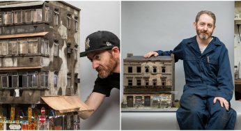 Real-Looking Miniature Buildings Display Urban Decay