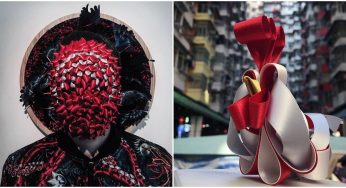 After Origami Paper Sculptures, Ribbon Sculptures Of Ribbonesia Are Gaining Popularity