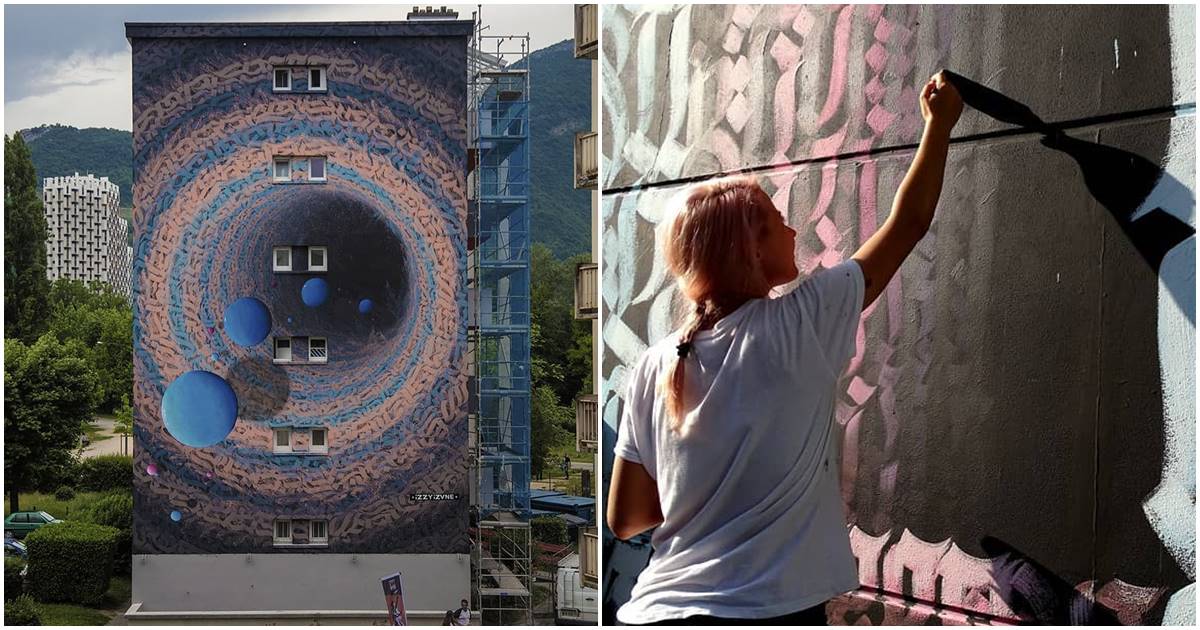 She’s The First Moldovan Woman Street Artist To Figure In The Book, ‘100 European Graffiti Artists’