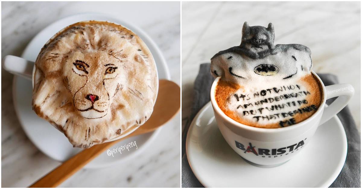 17-Year-Old Latte Artist Creates Storm In A Coffee Mug With Amazing 3D Latte Art