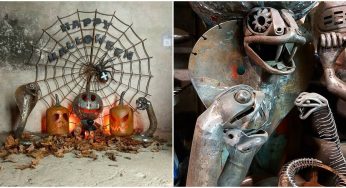 Self-Taught Sculptor Creates Amazing Metal Sculptures From Scrap Metal