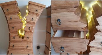 ‘Broken’ Furniture Of Retired Cabinet Maker Is Getting People Totally Awestruck