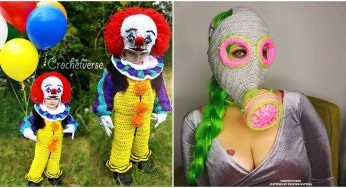 Crochet Artist Creates Freehand, Full-Body Costumes That Children Simply Love