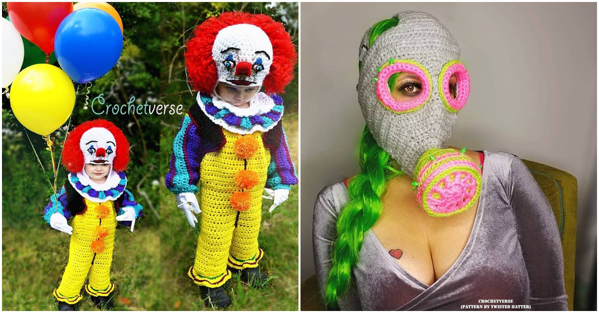 Crochet Artist Creates Freehand, Full-Body Costumes That Children Simply Love