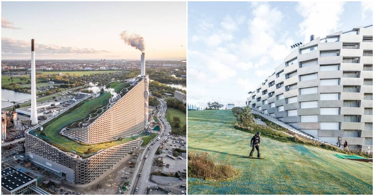 Danish Power Plant Offers A Ski Slope, The World’s Largest Climbing Wall And Much More