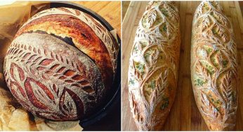 Baking Sensation Creates Intricate Carvings On Flour-Covered Flatbreads And More, Making Them Too Good To Eat