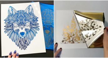 Foil Art Of This Artist Will Leave You Totally Mesmerized