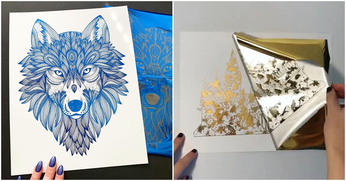 Foil Art Of This Artist Will Leave You Totally Mesmerized