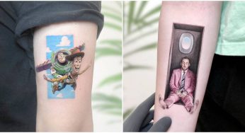 Minimalistic Colored Micro Designs Of Israeli Tattoo Artist Look Like Mini Pop Culture Paintings