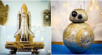 Intricate-Looking Spacecrafts And Other Props In Movies Are The Handiwork Of This Cardboard Artist