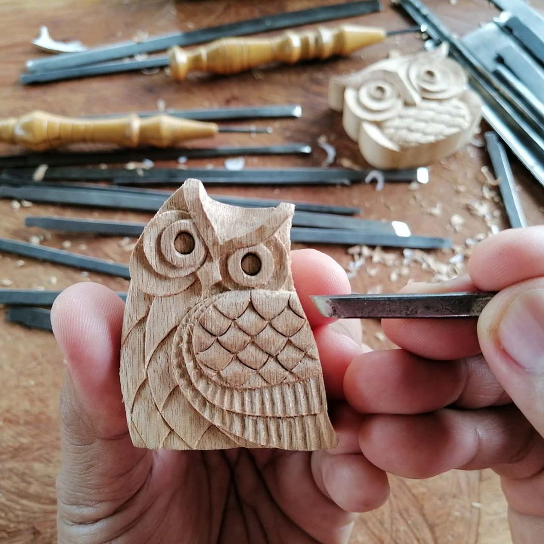 Woodcarving Artist Weaves Magic By His Intricate Designs